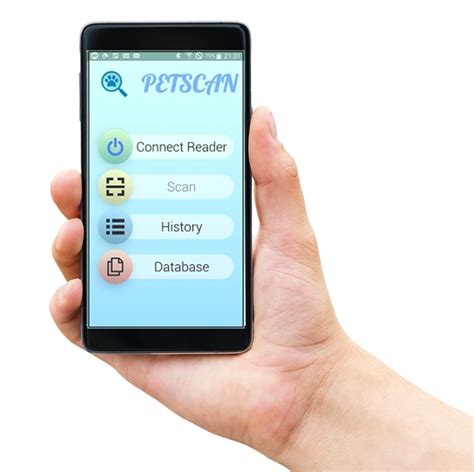 pet rfid reader android|free pet scanning app.